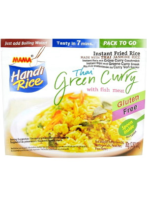  Handi-Rice Instant Rice - Green Curry Flavour - MAMA  