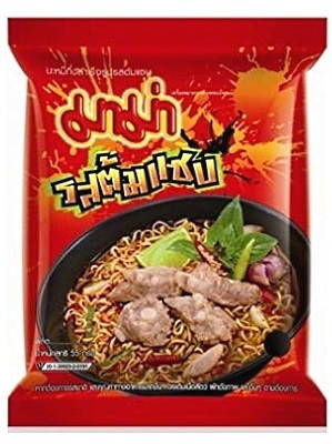 Instant Noodles – Tom Saab (Hot & Spicy) Flavour 30x55g – MAMA 