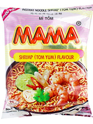 Instant Noodles - Shrimp Tom Yum Flavour (Jumbo Pack) - MAMA