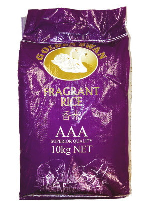 Cambodian Scented White Rice 10kg - GOLDEN SWAN