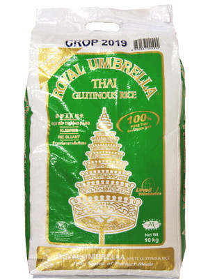 Thai Glutinous Rice 10kg - ROYAL UMBRELLA