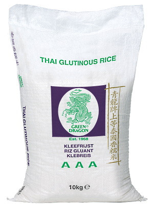 Thai Glutinous Rice 10kg - GREEN DRAGON