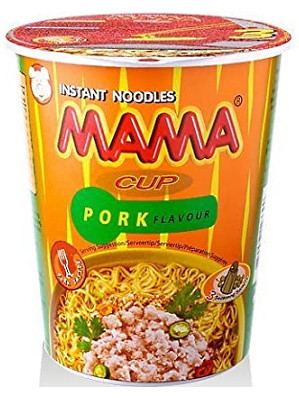 Instant Cup Noodles - Pork Flavour - MAMA
