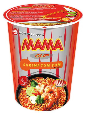 Instant Cup Noodles - Shrimp Tom Yum Flavour - MAMA