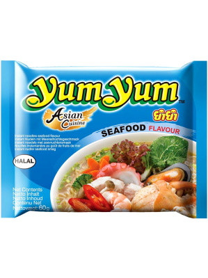 Instant Noodles - Seafood Flavour - YUM YUM