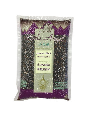Thai Black Jasmine (Riceberry) Rice 1kg - LITTLE ANGEL