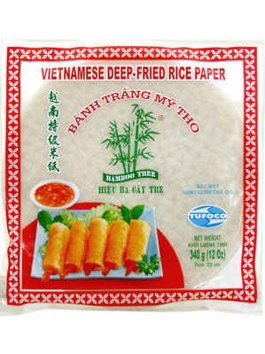 Vietnamese Rice Paper for Deep-fry 22cm – BAMBOO TREE