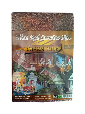 Thai Red Jasmine Rice 1kg – CHARM 