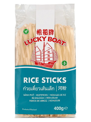Thai Rice Sticks 3mm – LUCKY BOAT 