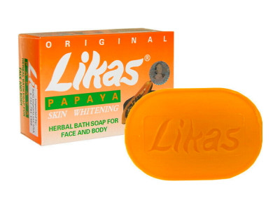  Papaya Skin Whitening Herbal Soap - LIKAS  