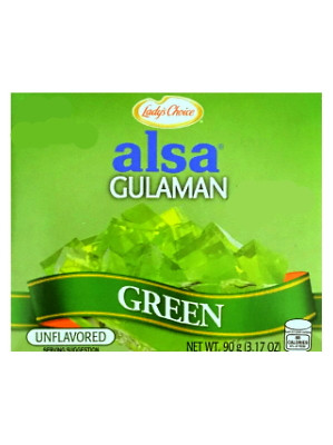 Alsa Gulaman - Green - LADY'S CHOICE