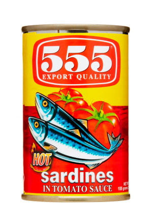 !!!!HOT!!!! Sardines in Chilli Tomato Sauce - 555