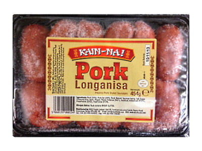 Pork Longanisa - KAIN-NA