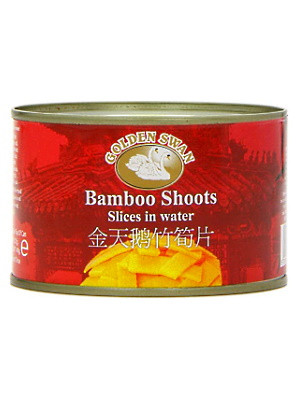 Bamboo Shoot Slices in Water 12x227g - GOLDEN SWAN