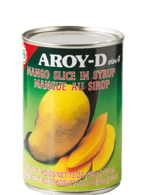 Mango Slices in Syrup - AROY-D