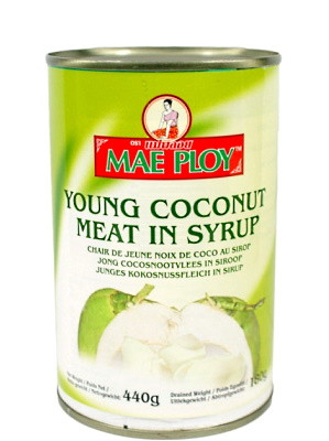 Young Coconut Meat in Syrup - MAE PLOY