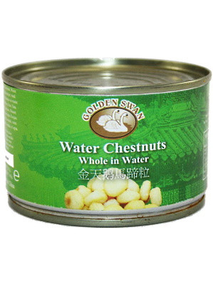Water Chestnuts (whole) in Water 12x227g - GOLDEN SWAN
