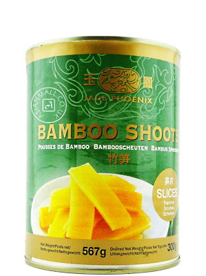 Bamboo Shoot Slices in Water 24x567g - JADE PHOENIX