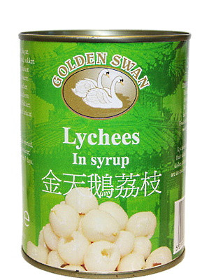Lychees in Syrup - GOLDEN SWAN