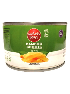 Bamboo Slices in Water 227g – SAILING BOAT ***CLEARANCE (best before: 10/11/23)***