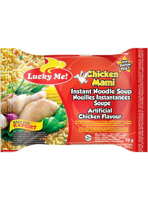 Instant Noodles - Chicken Flavour 24x70g - LUCKY ME    