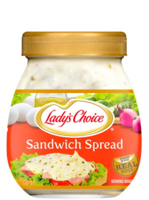 Sandwich Spread 470ml - LADY'S CHOICE ***CLEARANCE (best before: 06/09/22)***