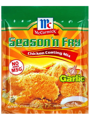 SEASON n FRY Chicken Coating Mix - Garlic - McCORMICK