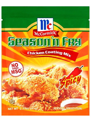 SEASON n FRY Chicken Coating Mix - Spicy - McCORMICK