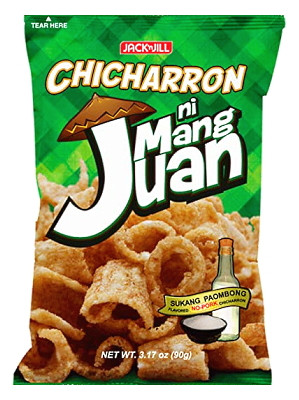  No-Pork Chicharron ni Mang Juan - Sukang Paombong (Vinegar) Flavour - JACK n JILL  