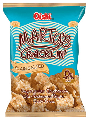  MARTY'S CRACKLIN' - Plain Salted - OISHI  