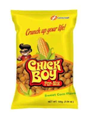 CHICK BOY Pop-Nix - Sweet Corn Flavour - CENTENNIAL