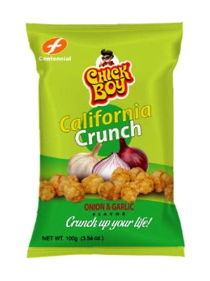 CHICK BOY California Crunch - Onion & Garlic Flavour - CENTENNIAL