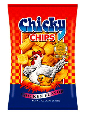 CHICKY CHIPS Chicken Flavour Snack - NEWTON