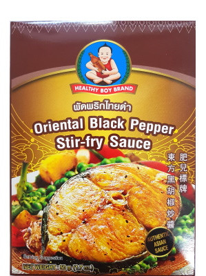 Oriental Black Pepper Stir-fry Sauce – HEALTHY BOY 