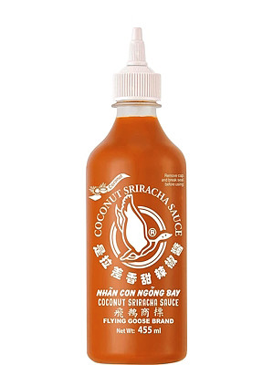 Sriracha Sauce with COCONUT 455ml – FLYING GOOSE ***CLEARANCE (best before: 28/02/24)***