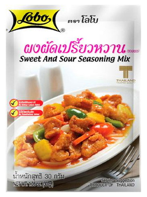 Sweet & Sour Seasoning Mix - LOBO