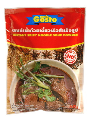 Instant Spicy Noodle Soup Powder 208g - GOSTO