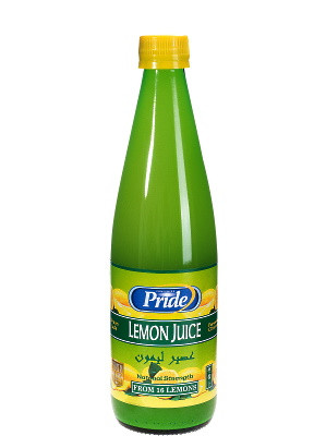 Lemon Juice 500ml - PRIDE