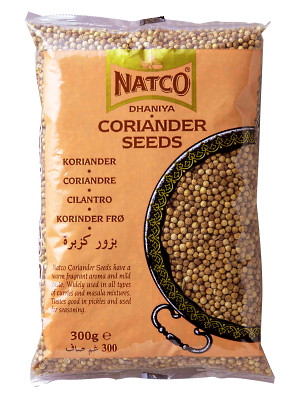 Whole Coriander Seeds 300g - NATCO
