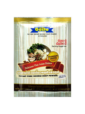 Instant Pork Noodle Soup Powder 30g - GOSTO