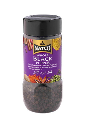 Whole Black Pepper 100g - NATCO