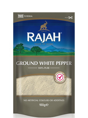 Ground White Pepper 100g - RAJAH
