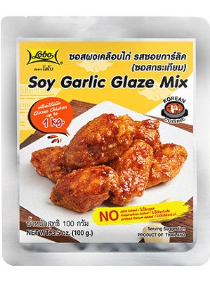 Soy Garlic Wing Glaze Mix – LOBO 