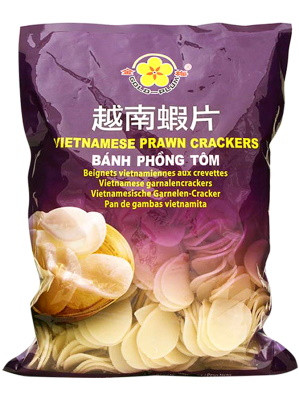 Vietnamese Prawn Crackers 1kg (uncooked) - GOLD PLUM