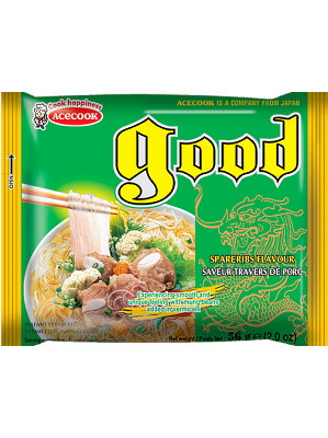 GOOD Instant Vermicelli Noodles - Spareribs Flavour - ACECOOK