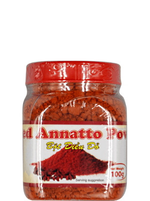Red Annatto Powder 100g - LONGDAN