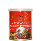 Madras Hot Curry Powder 100g (tin) - KHANUM