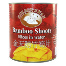 Bamboo Shoot Slices in Water 2.95kg - GOLDEN SWAN