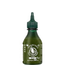 Sriracha GREEN Chilli Sauce with HEMP Seed Oil 200ml - FLYING GOOSE 