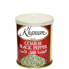 Coarse Black Pepper 100g (tin) - KHANUM